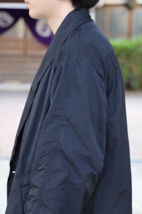 Graphpaper Garment Dyed Shop Coat"BLACK"style.9.22.