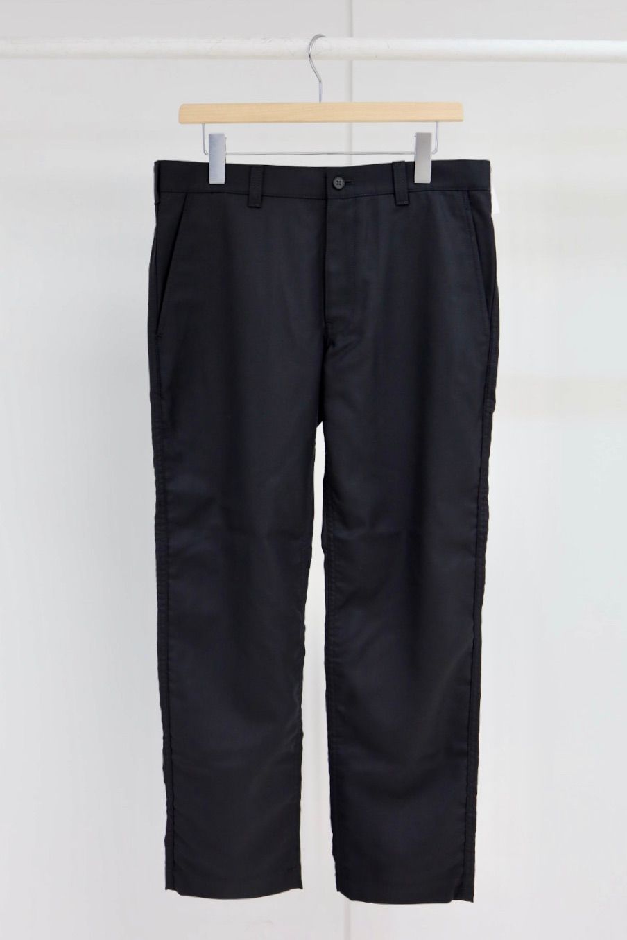 コムデギャルソンオム ウールギャバテーパードパンツ(HP-P101-051)BLACK