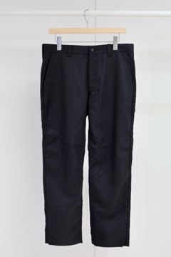 コムデギャルソンオム ウールギャバテーパードパンツ(HP-P101-051)BLACK