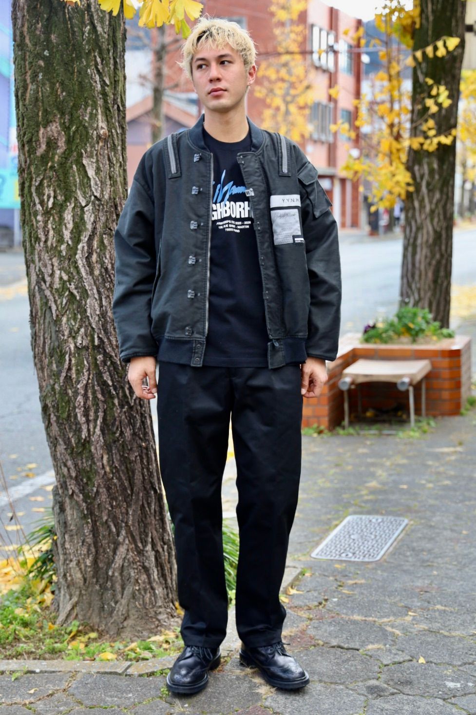 Yohji Yamamoto × NEIGHBORHOOD TEE SS-2 新作発売！