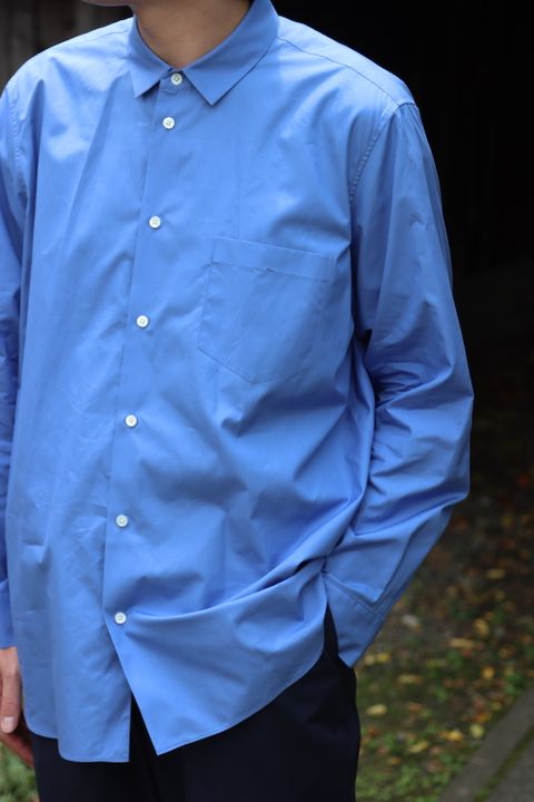 ATON 22FW STANDARD SHIRT style.2022.6.19.