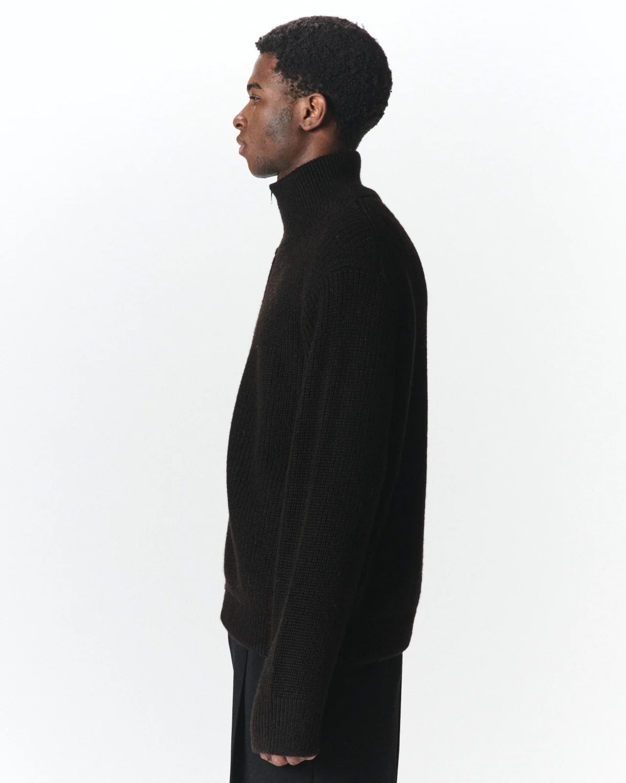 マーカウェア 26AW ドライバーズニットDRIVERS KNIT(A26C23SW01C)NATURAL BLACK☆新作発売！