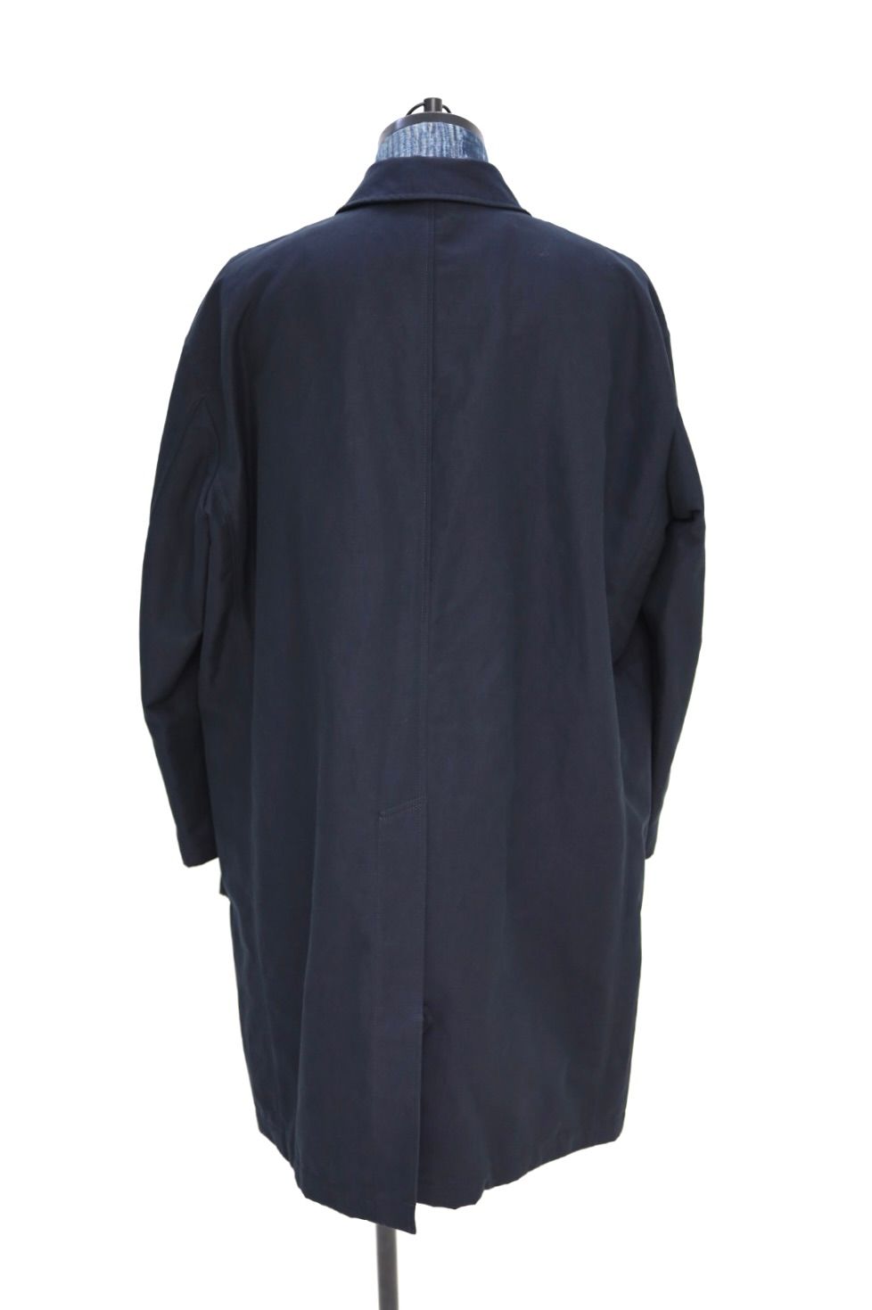 コムデギャルソンオム26SS 綿麻強撚サージコート(HQ-C001-051)NAVY☆2月6日(金)発売！