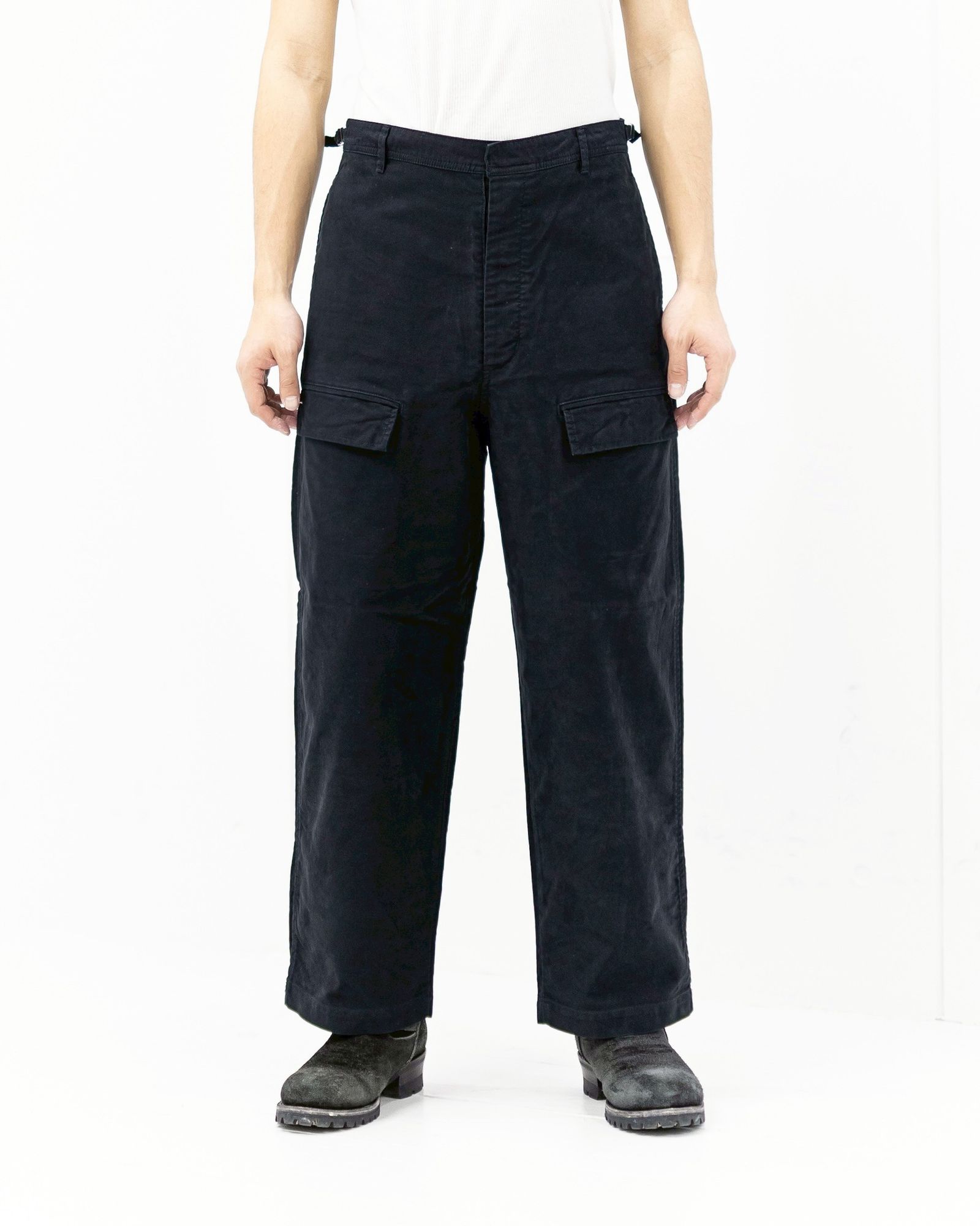 フレッシュサービス MOLESKIN TANKERS PANTS(FSC261-40217)BLACK★2月21日(土)発売