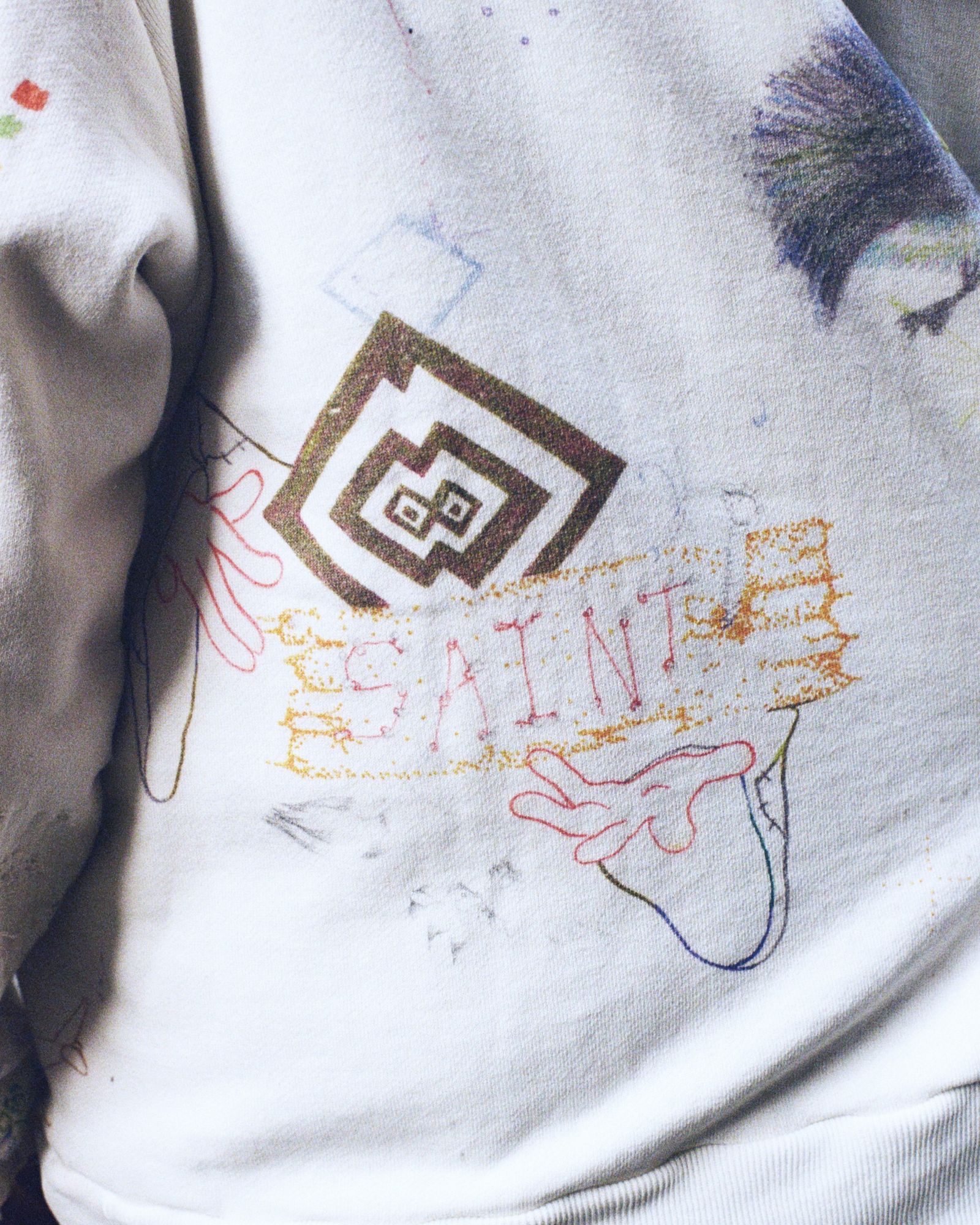 セントマイケル 26SS COCO_DOUBLE FACE HOODIE (SM-MK8-0000-C17)WHITE☆2月21日(土)10:00発売！