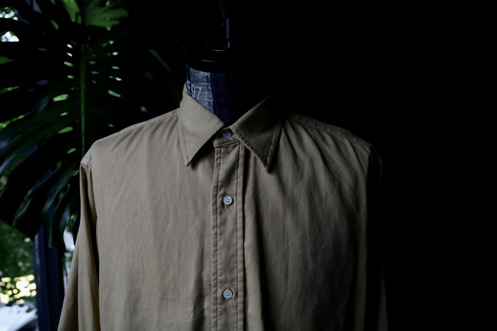 Double Weave Twill Regular Collar Shirt(24AAP-02-07H)BEIGE☆7月13日(土)発売！