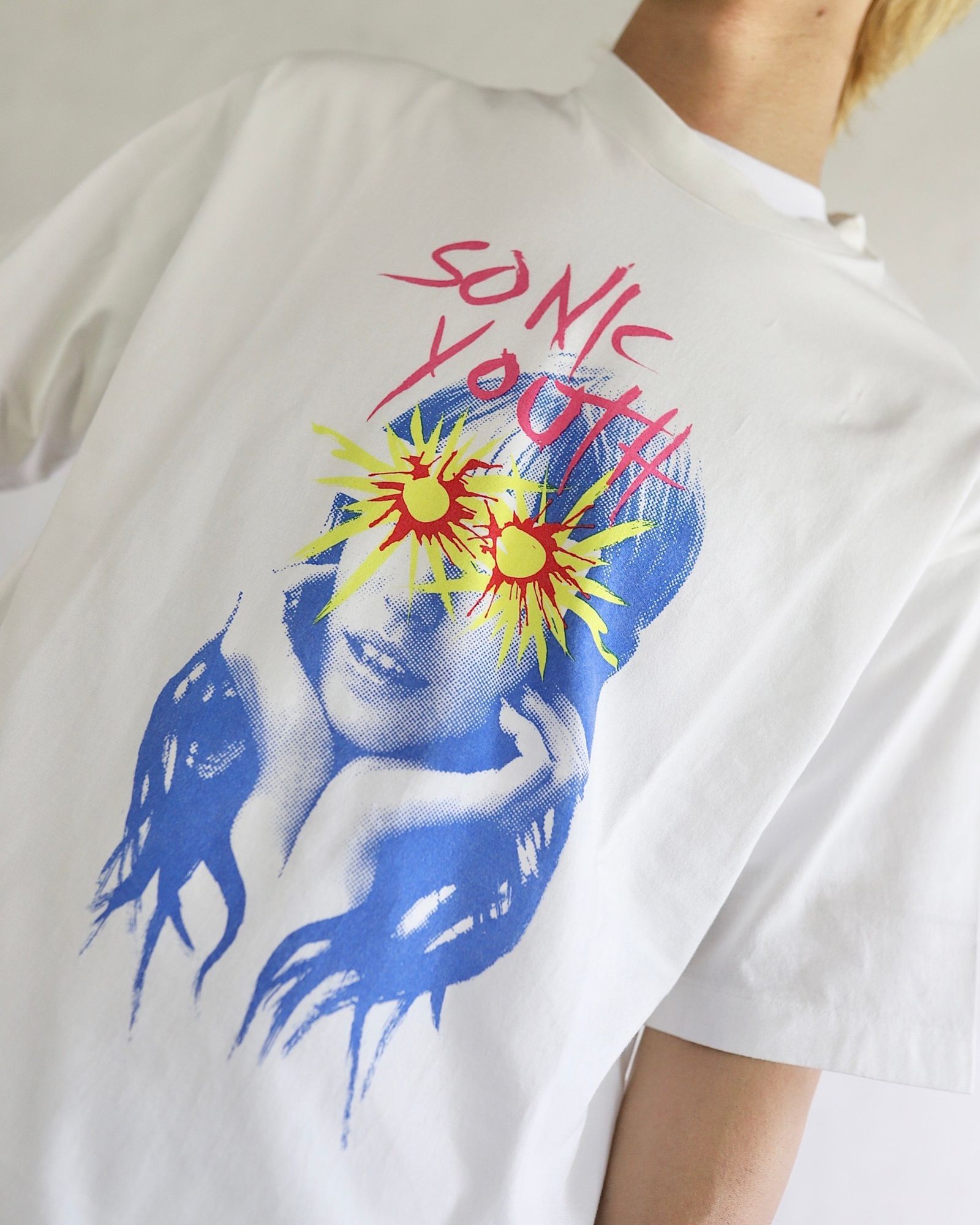 ★24AW 入手困難★S-Double Roots Dot Tee S/DOUBLE の World Wide Roots Tee Washed Steel が6,500円で