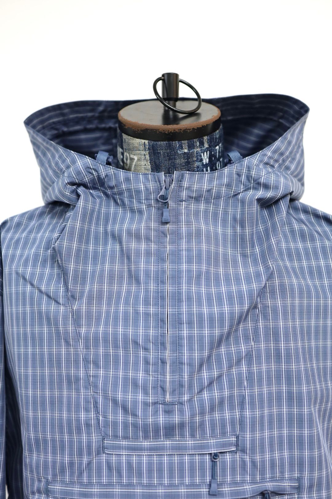 DAIWA PIER39(ダイワピア39) TECH ANORAK JACKET SUMMER PLAID(BJ-70026)SMOKE BLUE☆2月21日(土)発売！