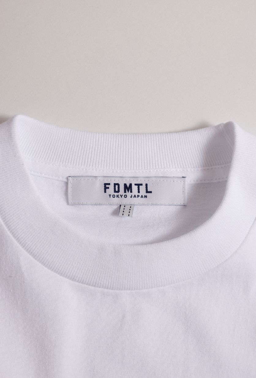 ファンダメンタル 26SS TシャツPRINTED BORO TEE (FA26TE15)WHITE☆新作発売！