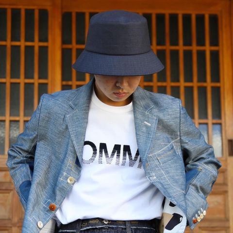 JUNYA WATANABE COMME des GARCONS MAN 綿リネンデニムジャケット(WG-J007-051) style. 2021.04.05.