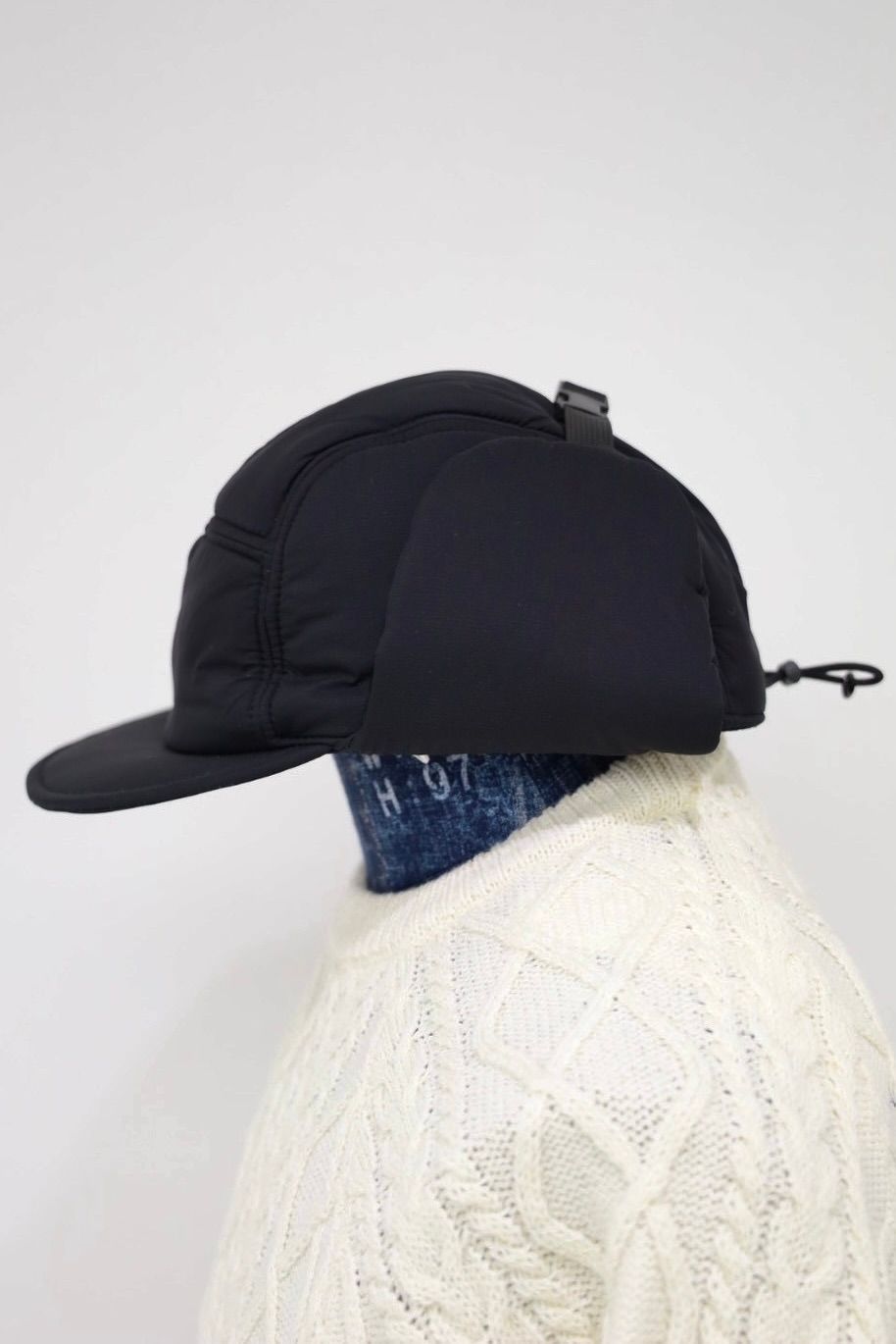 フレッシュサービス PERTEX® QUANTUM AIR MINI RIPSTOP TRAPPER CAP(FSP253-90197)BLACK★10月18日(土)発売！