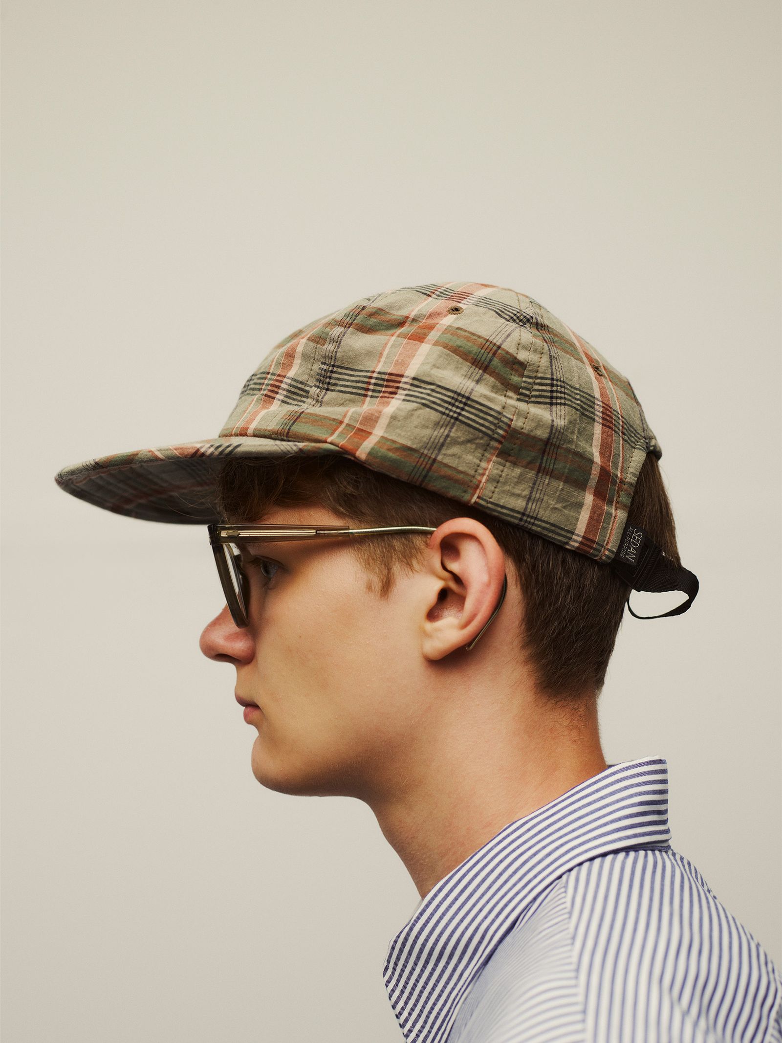 セダンオールパーパス SS25 Classic Logo Madras Plaid Cap(SD25S-CP05)Olive Plaid⭐︎4月5日(土)新作発売！