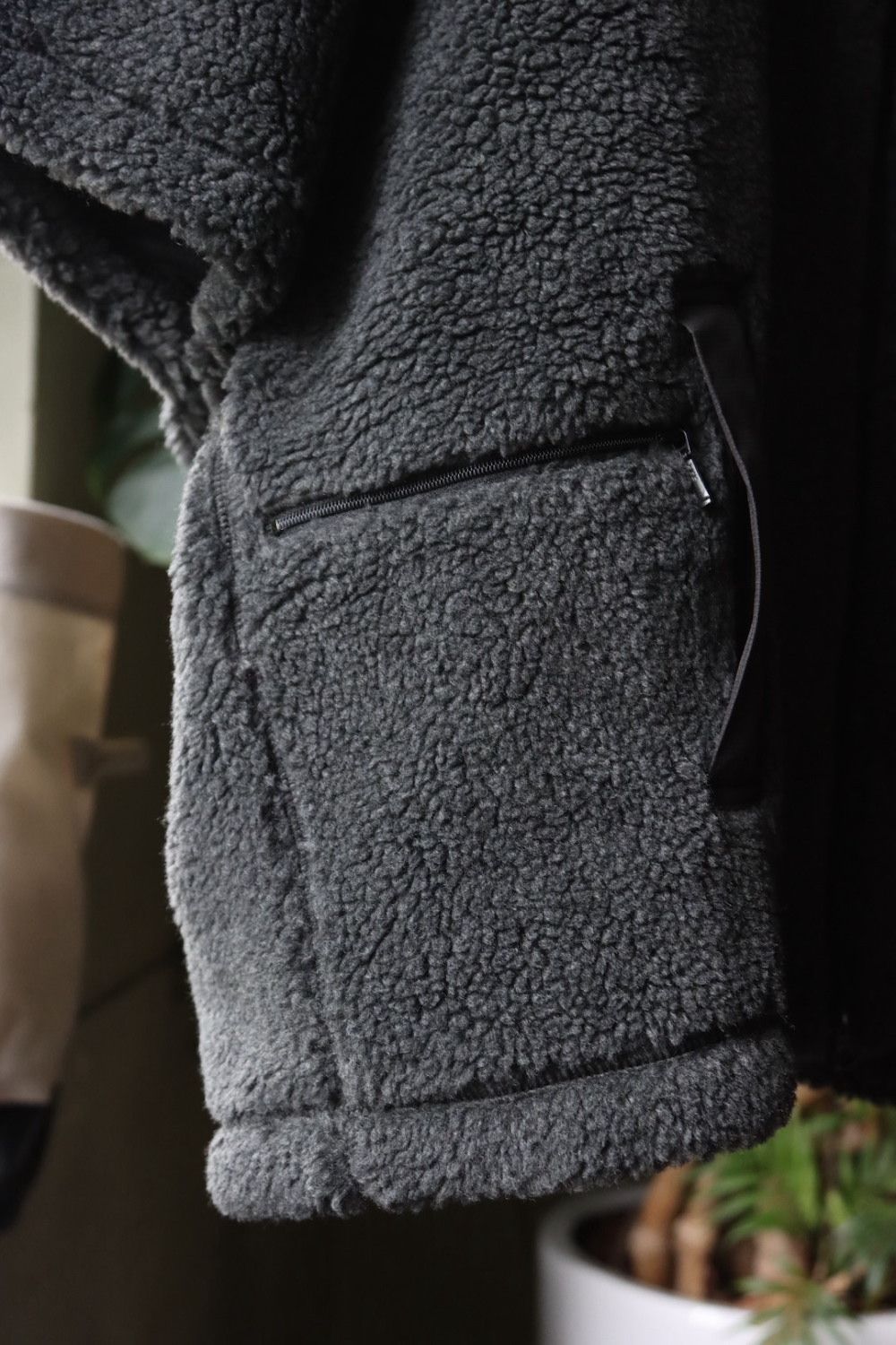 イズネス 22AW FLEECE T SHIRT (1004AWCS06)GRAY