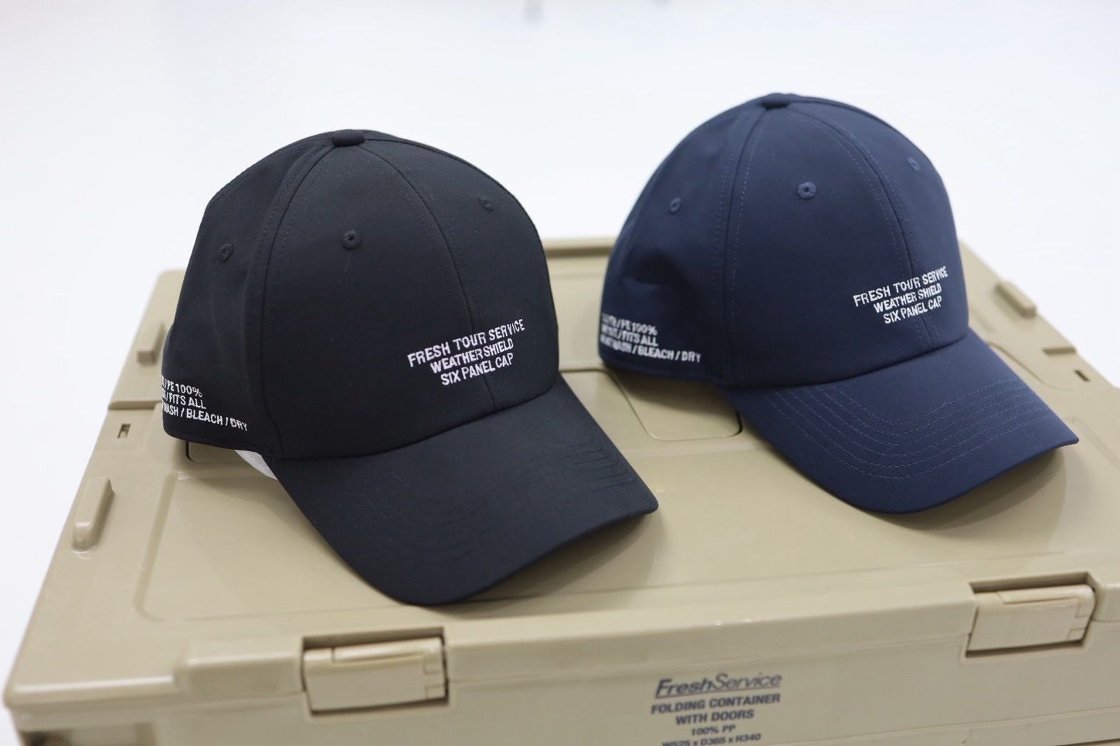 フレッシュサービス WEATHER SHIELD SIX PANEL CAP(FSP261-90056)BLACK☆1月17日(土)新作発売！