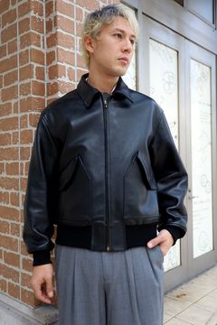 アプレッセ 2026 STYLE1  Leather CWU-45 Flight Jacket(26SAP-01-03)BLACK☆12月13日(土)発売！