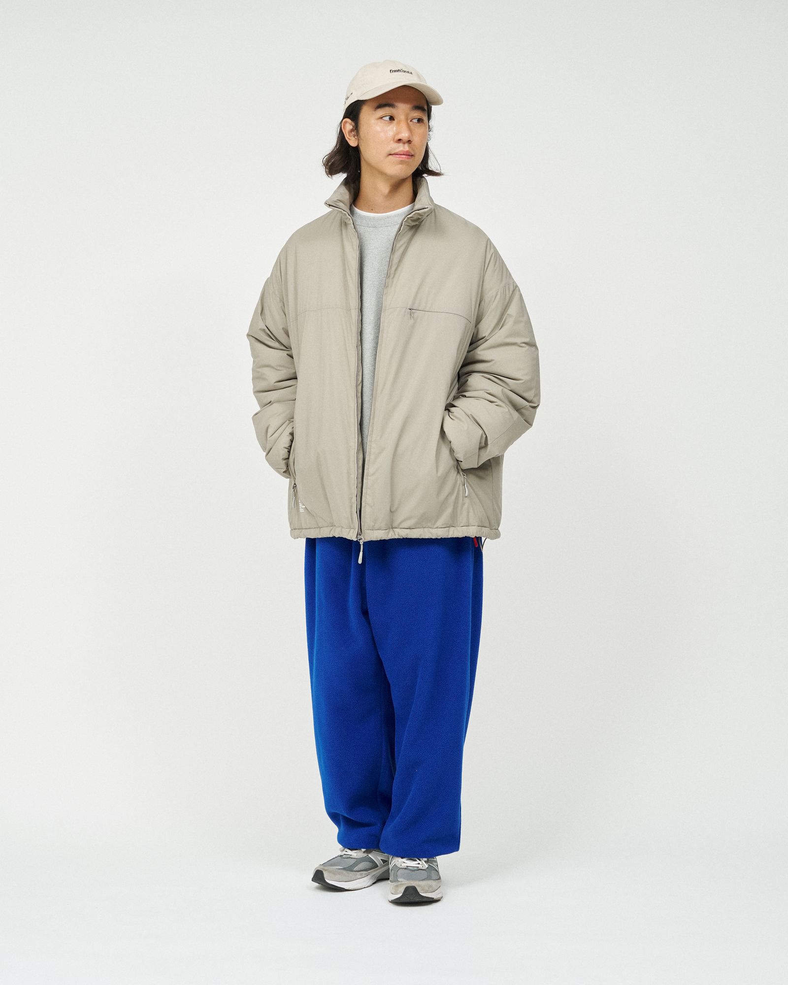 フレッシュサービス PERTEX® QUANTUM AIR MINI RIPSTOP ZIP-UP BLOUSON(FSC253-30195)BEIGE★10月18日(土)発売！