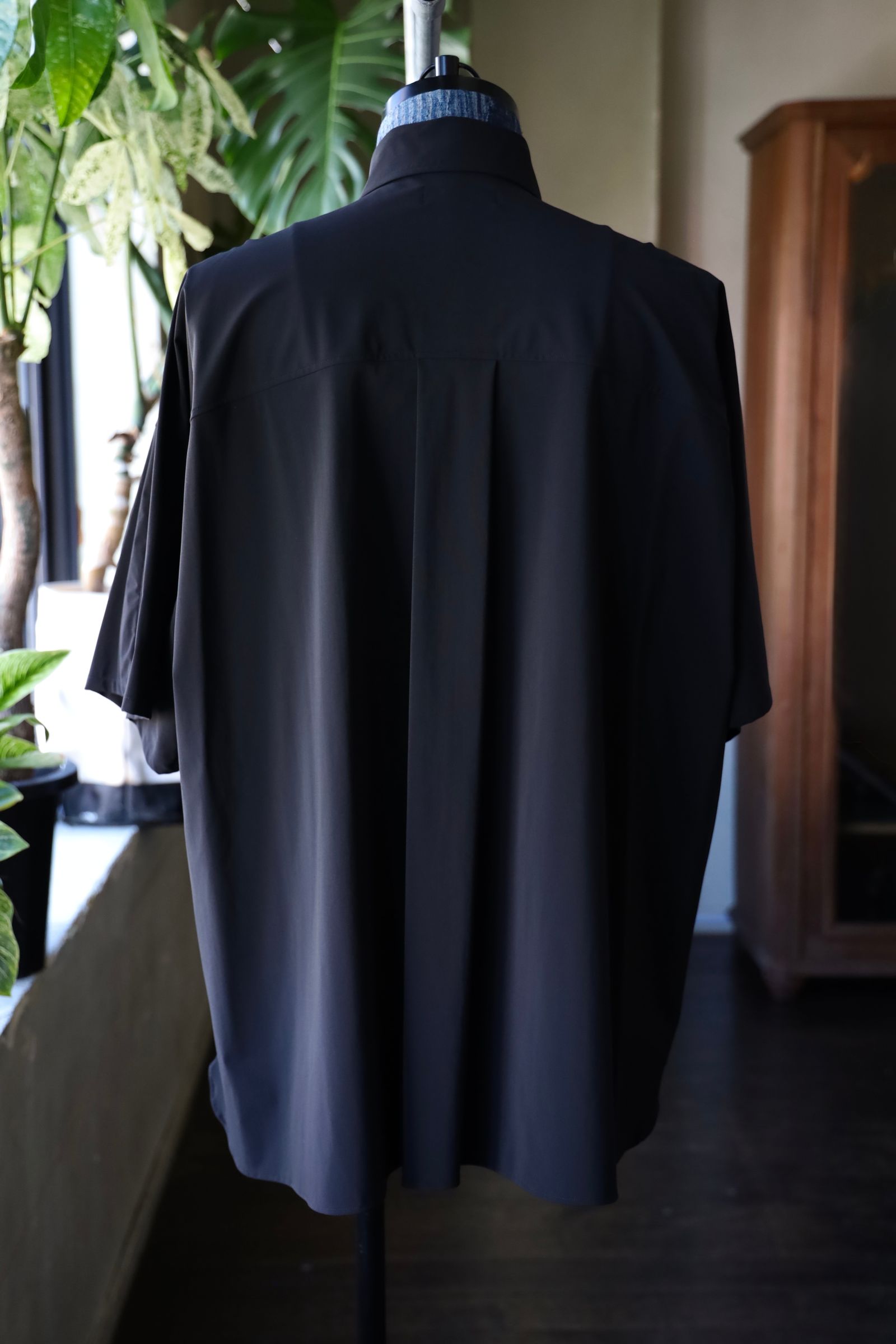 グラフペーパー 25SS Flex Tricot S/S Pullover Shirt(GM252-50038)BLACK☆5月3日(土)発売！