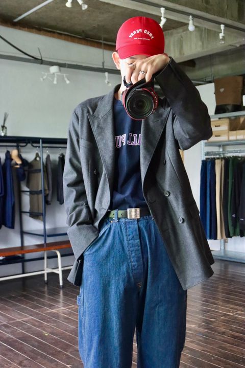 A.PRESSE アプレッセ 2023 Style2 Double Breasted Jacketスタイル