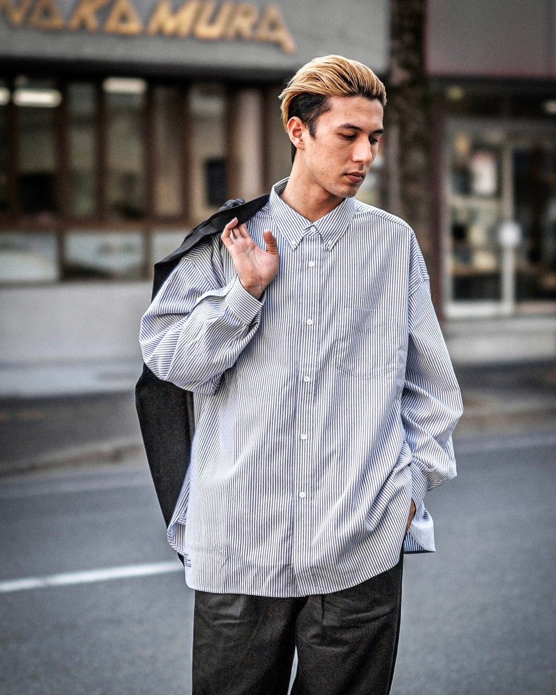 FreshService - フレッシュサービス DRY OXFORD CORPORATE L/S