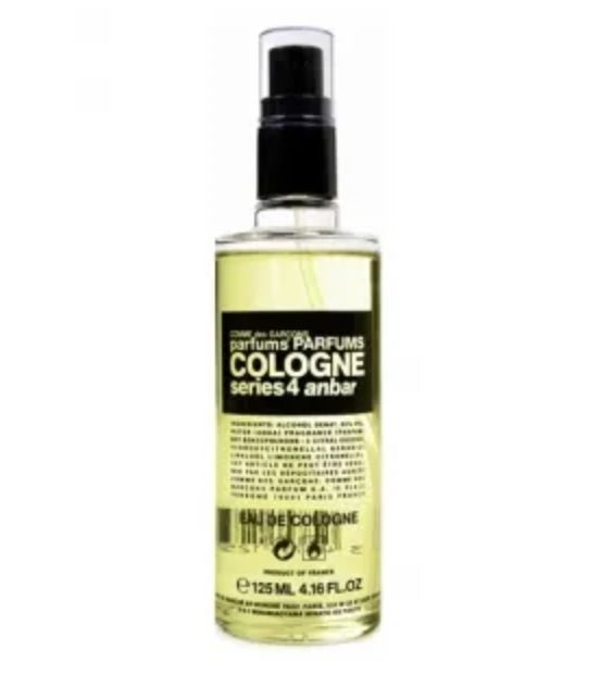 コムデギャルソン コロン  Series 4 Cologne Anbar Eau de Cologne(125ml)☆9月27日(土)発売！