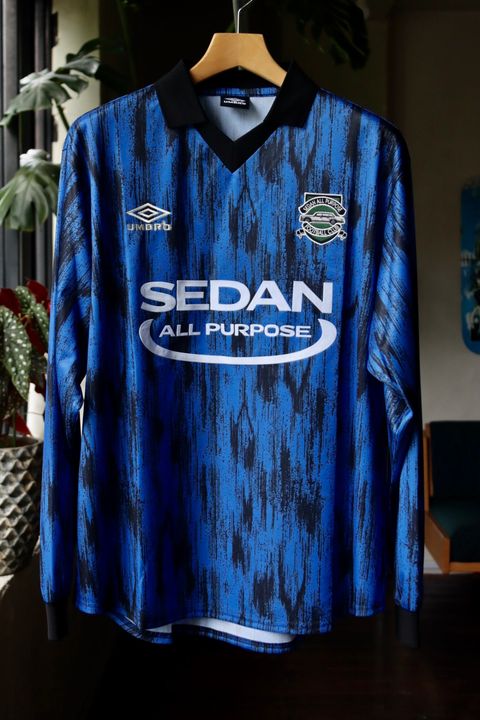 SEDAN ALL-PURPOSE 23FW UMBRO Game Shirt(SD23F-CT09)Blue×Black