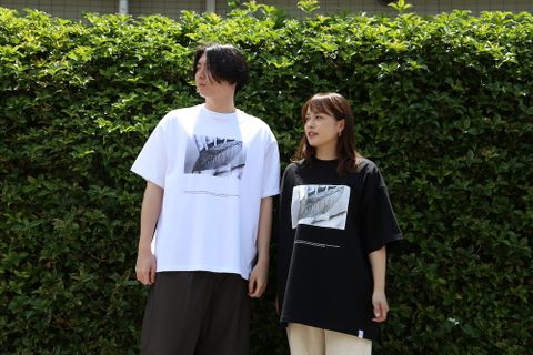 Graphpaper POET MEETS DUBWISE for Graphpaper Oversized Tee “WORDS AND SILENCE” style. 2021.05.29.