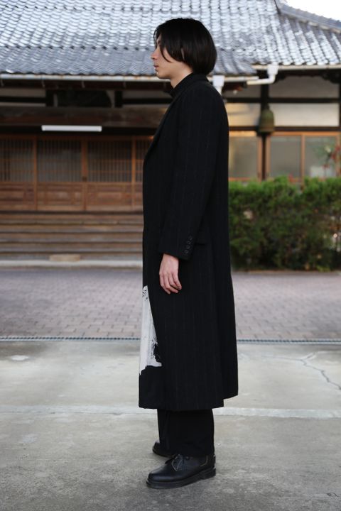 Yohji Yamamoto pour Homme 2020AW W-内田すずめ漢字1216ジャケット(HR-J26-849) style.2020.11.15.