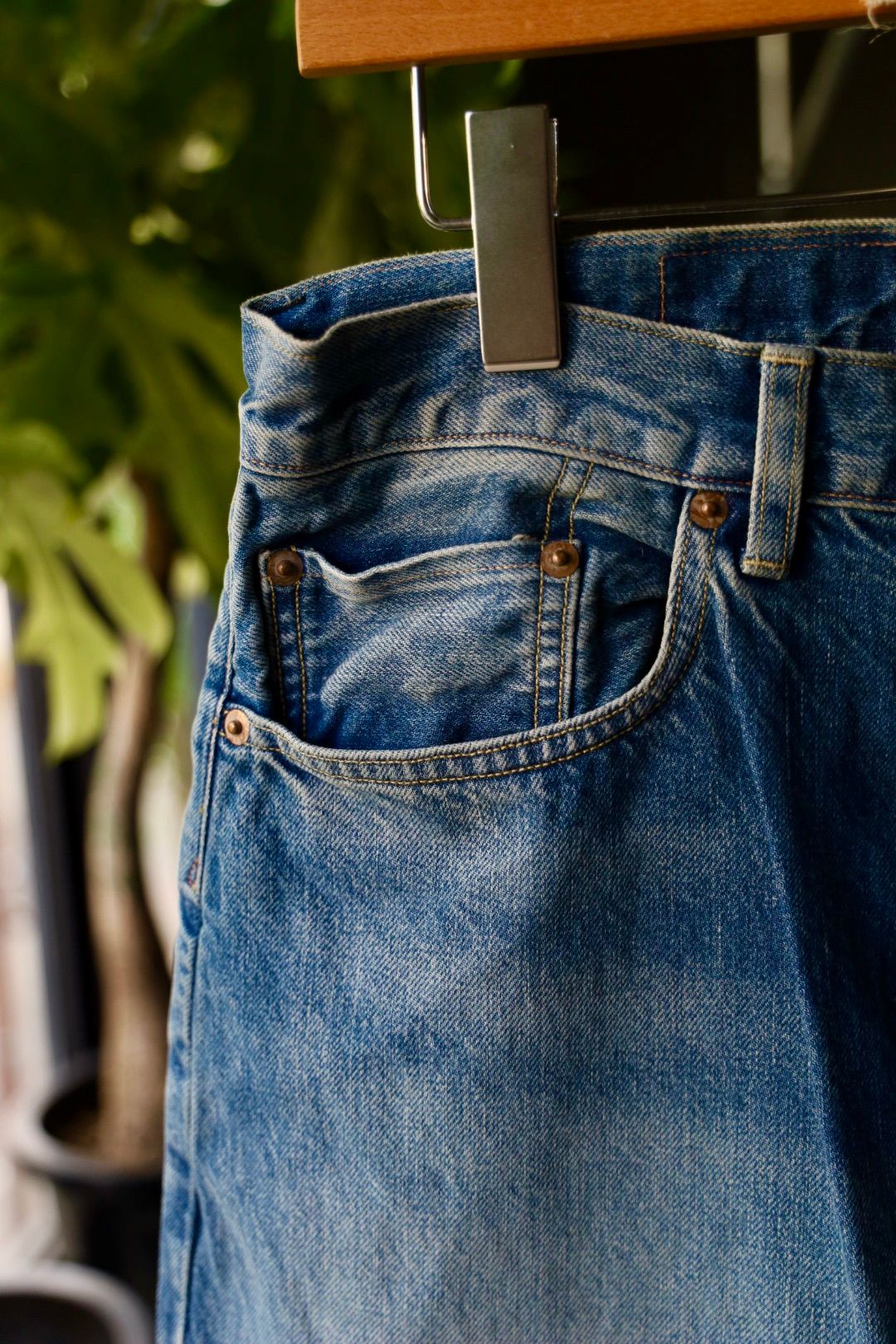 blurhms 25FW 13.5oz Denim Pants Wide(bROOTS2558F25USD)Black☆8月29日(金)新作発売！