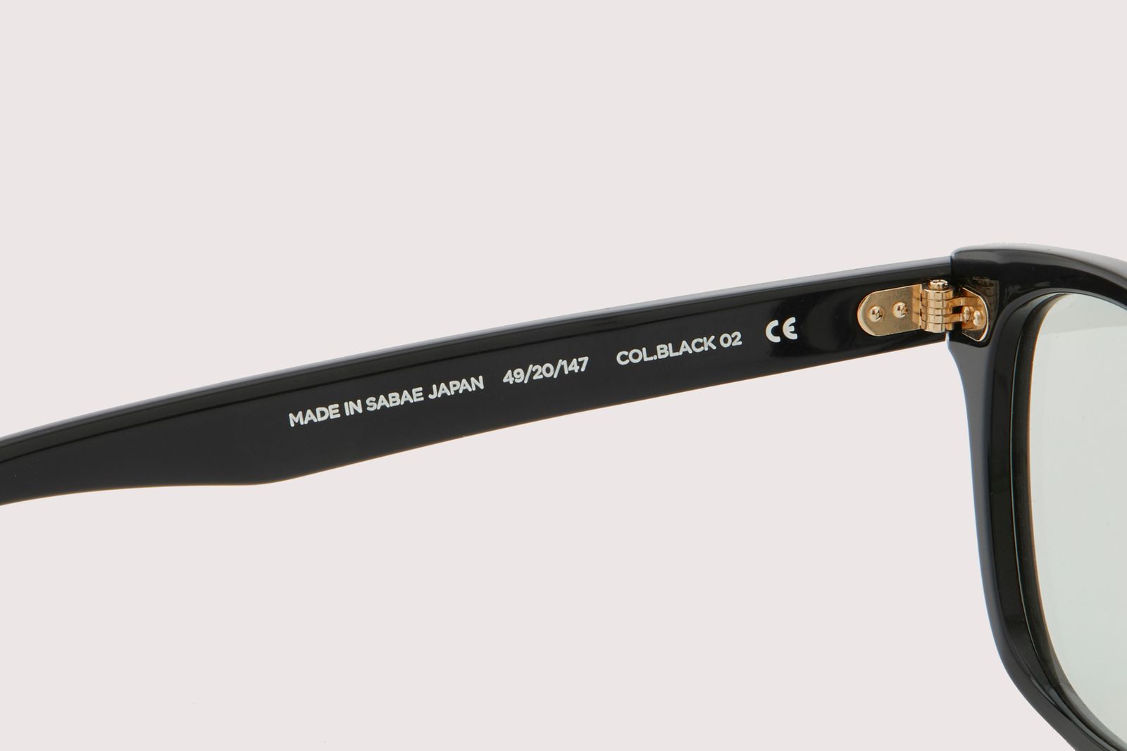 ノチノオプティカル "SANSUI" #1.GLOSS BLACK × CLEAR to GREY (調光モデル)☆4月18日(土)再入荷！