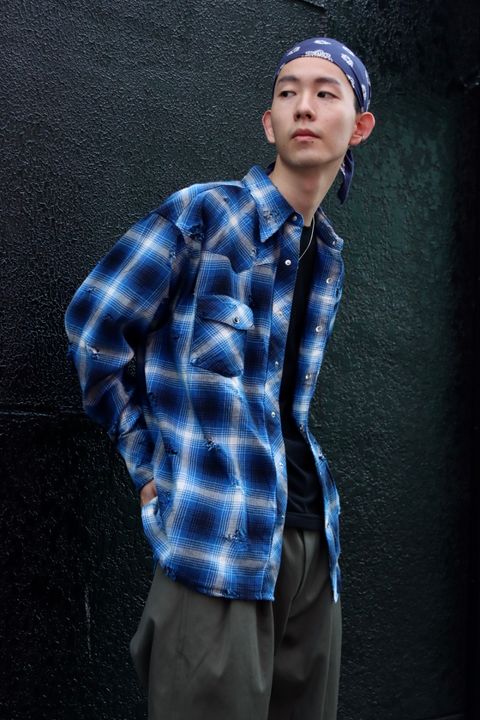 Rafu ラフ 2023AW WESTERN SHIRTスタイル
