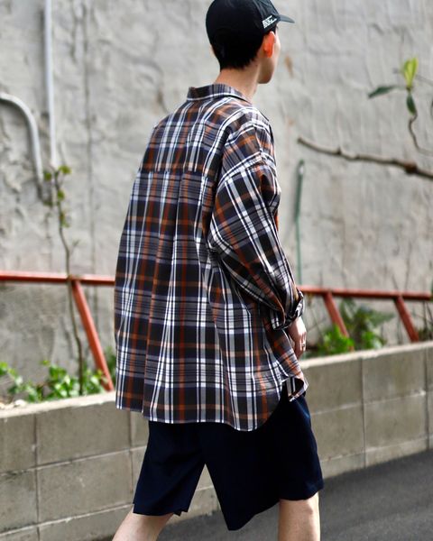 FreshService フレッシュサービス23SS COOLFIBER TWO TUCK EASY SHORTSスタイル