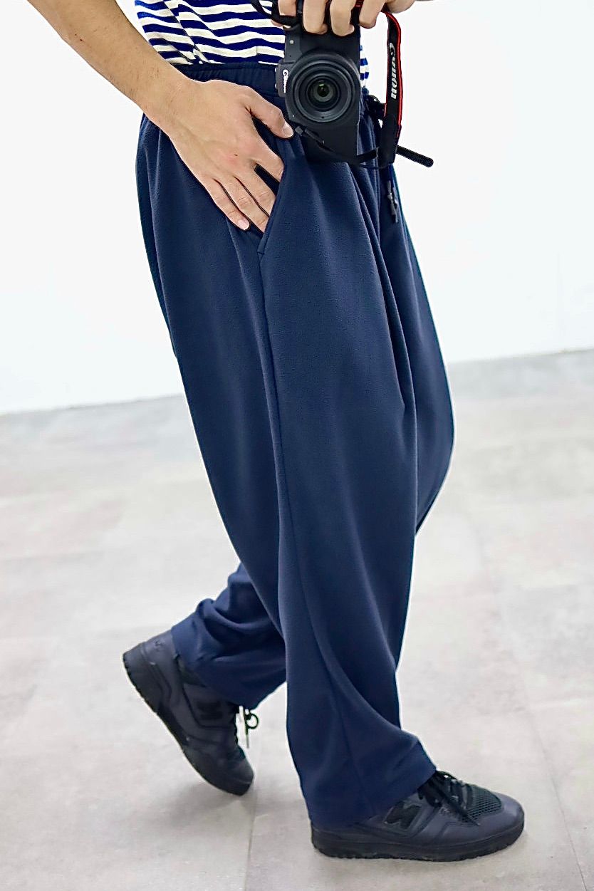 S.F.C 25FW SPOT エスエフシー FLEECE WIDE TAPERED EASY PANTS(SFCFW25P01SP)Navy☆12月20日(土)発売！