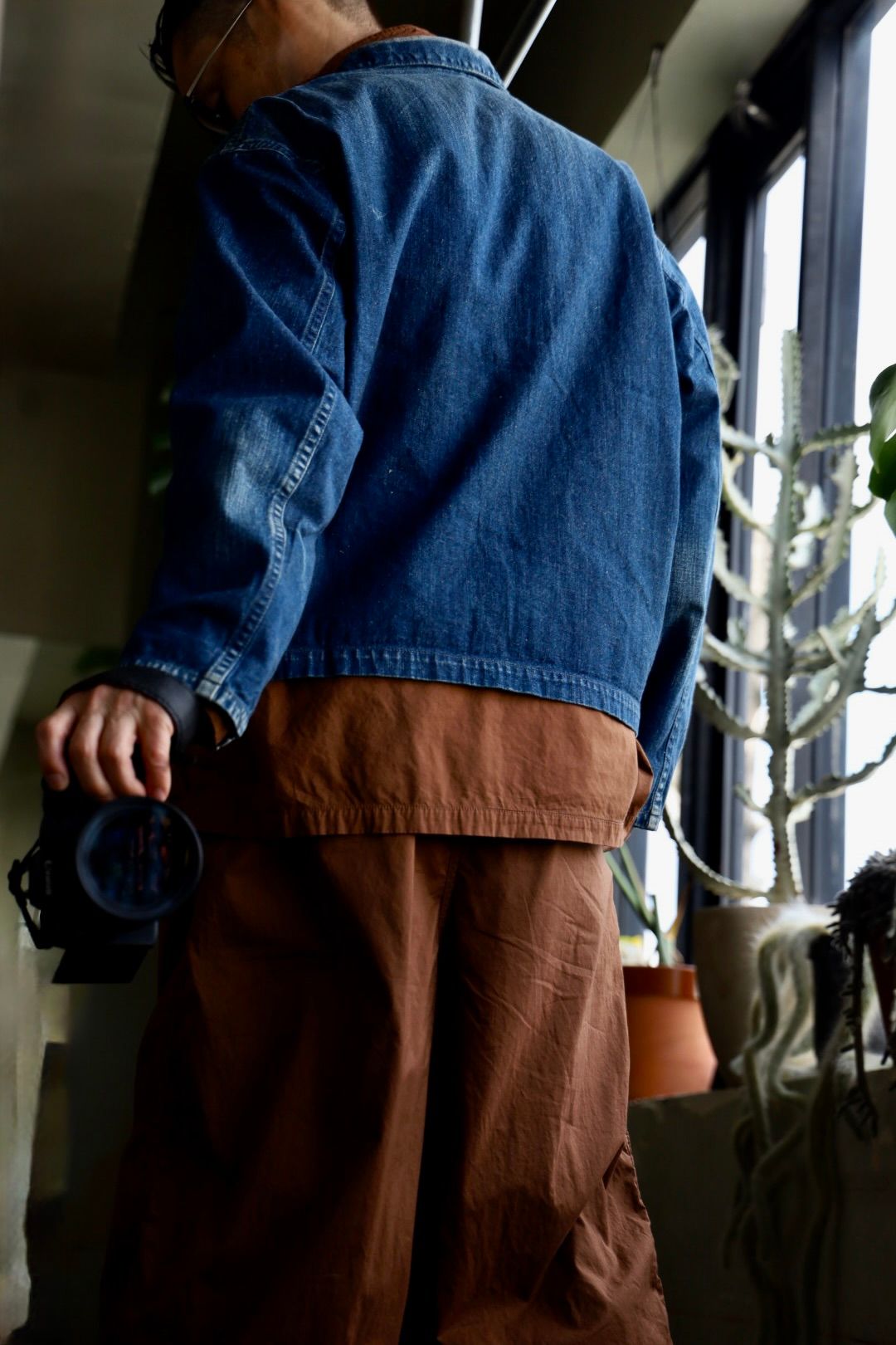 A.PRESSE US NAVY Denim Jacketスタイル | 6371 | mark A.PRESSE US NAVY Denim Jacketスタイル | 6371 | mark