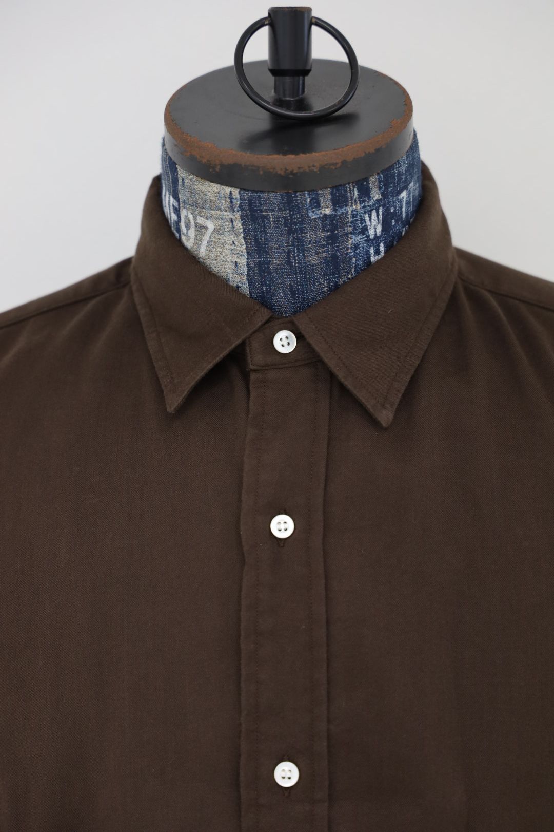 アプレッセ 2026 STYLE2 Double Weave Twill Regular Collar Shirts(26AAP-02-05)DARK BROWN☆7月18日(土)新作発売！