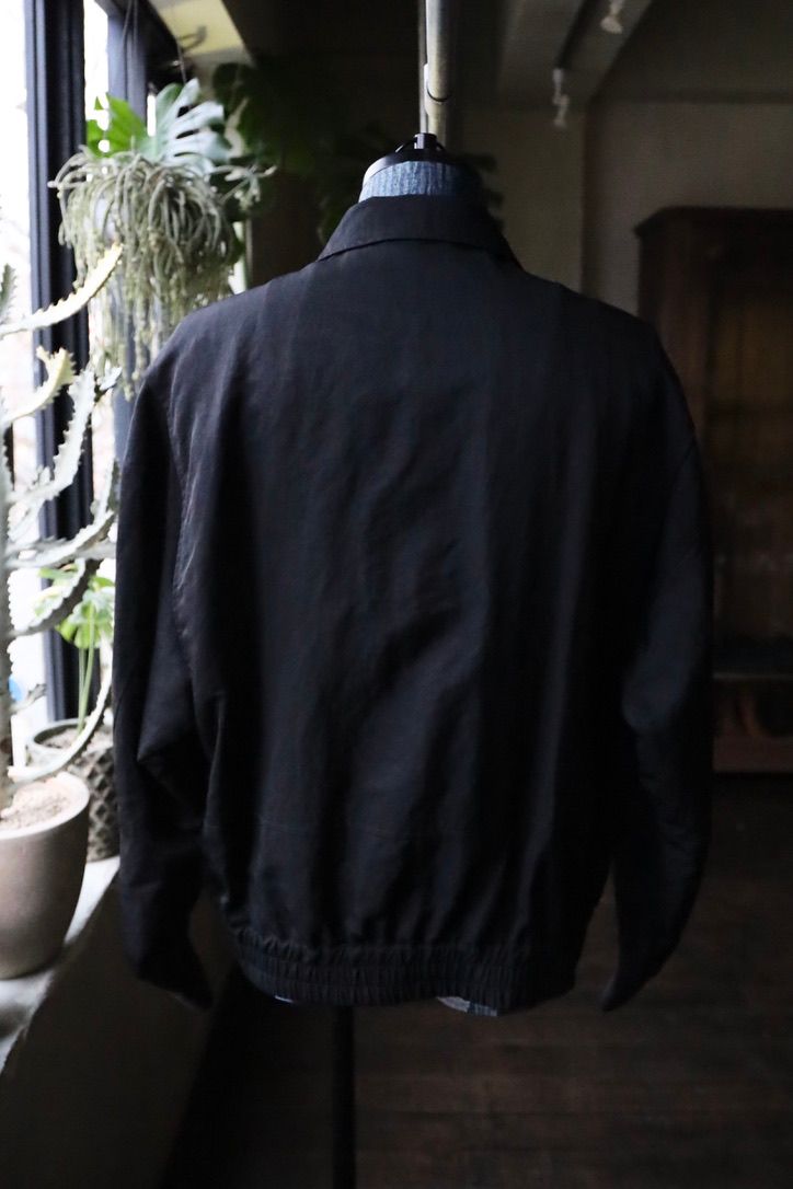 YOKE - ヨーク25SS NYLON BOMBER JACKET(YK25SS0909B)BLACK☆1月 YOKE - ヨーク25SS NYLON BOMBER JACKET(YK25SS0909B)BLACK☆1月