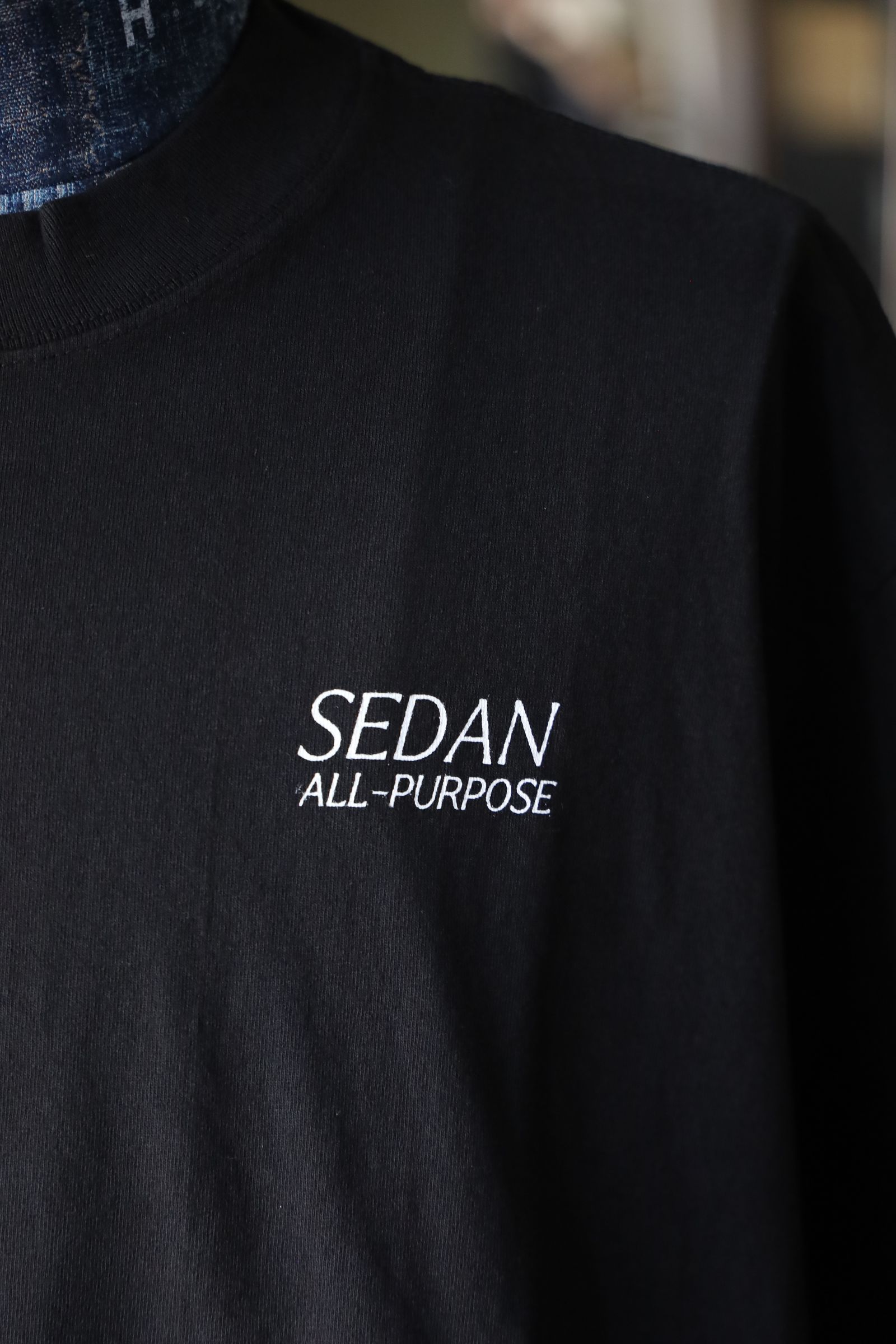 セダンオールパーパス SS25 Garment Dyed S/S Tee(SD25S-CT09)Black☆5月17日(土)発売！