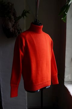 アプレッセ23AWニット Turtleneck Sweater(23AAP-03-01H)ORANGE☆9月30日(土)発売！