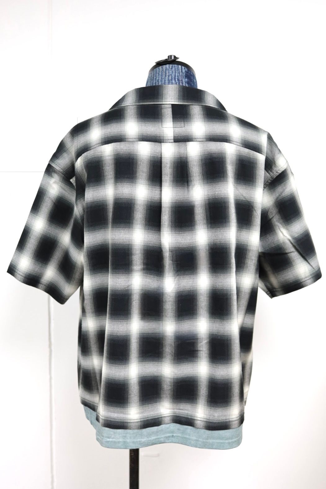 トーキングアバウト ジ アブストラクション 26SS TRANSFER LAYERED STYLE S/S SH(26SS-SH-004)BLACK☆新作発売！