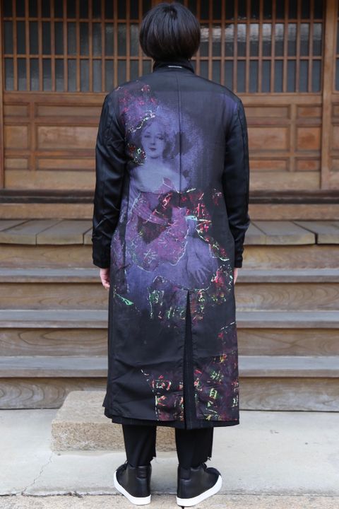 Yohji Yamamoto pour Homme 2020AW W-内田すずめ漢字1216ジャケット(HR-J26-849) style.2020.9.11.