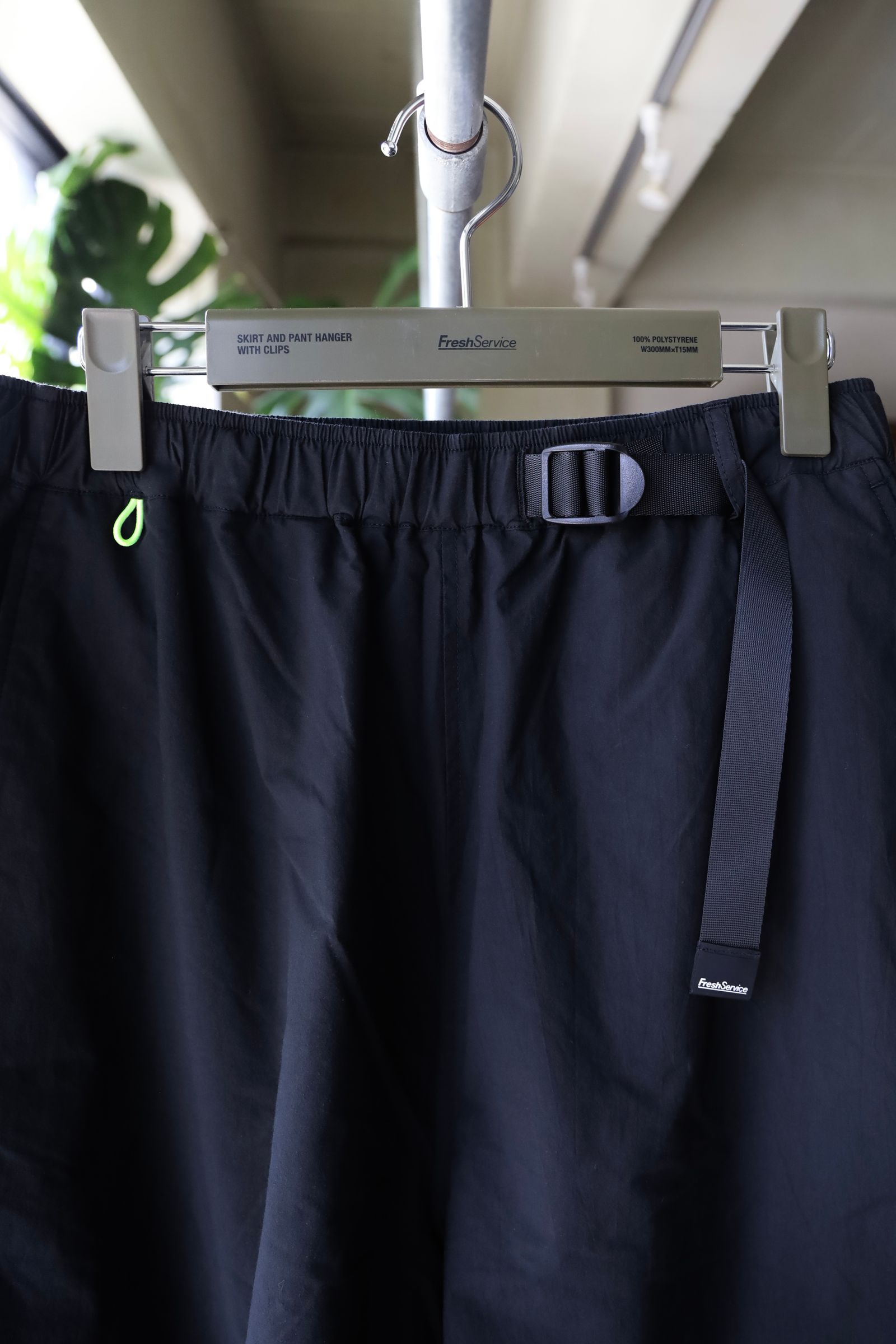 フレッシュサービス CRISP COTTON CLIMBING SHORTS(FSC252-40038)BLACK