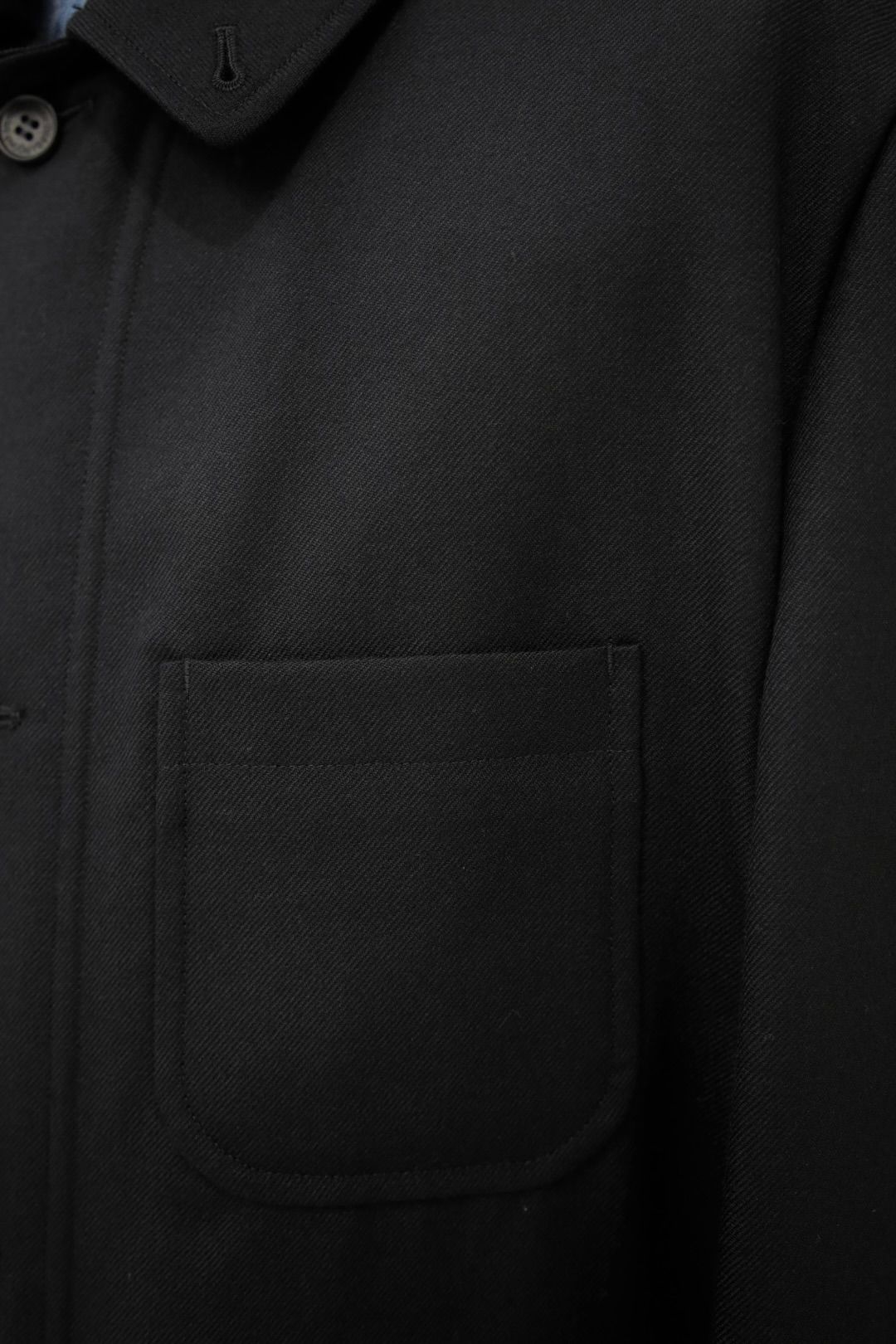 コムデギャルソンオム25FW ウールサージジャケット(HP-J018-051)BLACK★10月3日(金)発売！