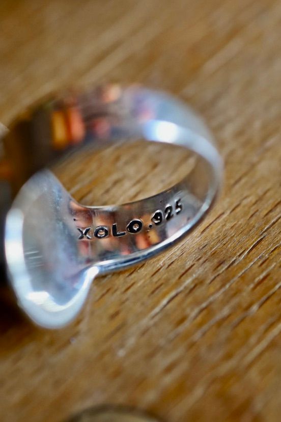 XOLO JEWELRY リング / Amulet Ring with Onyx (XOR042)☆新作発売！