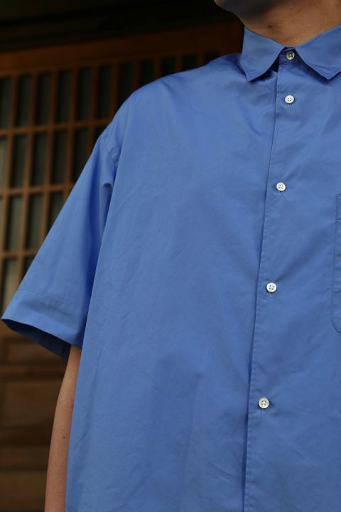 Gpaphpaper Broad Oversized S/S Regular Collar Shirt(GM212-50625B) style.2021.5.22.