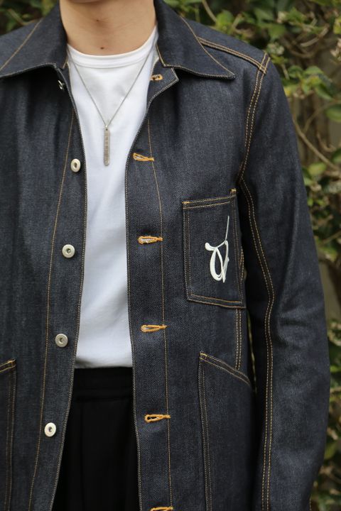 sulvam 2021SS 新作 サルバムMens slim denim jacket style.2020.12.19.