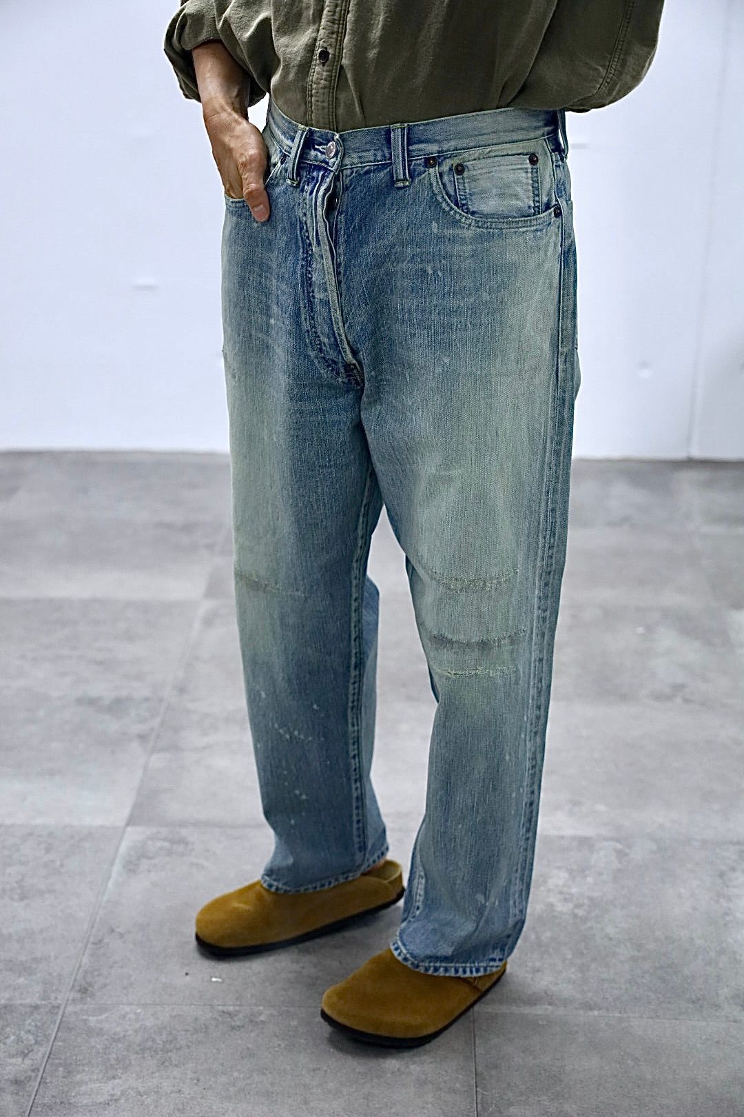 アプレッセ 2026 STYLE2 No.37 Washed Wide Denim Pants(26AAP-04-22)BLEACH☆6月20日(土)発売！