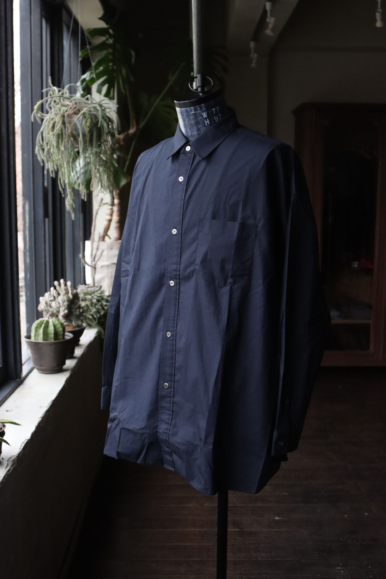 フレッシュサービス CORPORATE UNIFORM L/S SHIRT(FSC251-50105B)NAVY