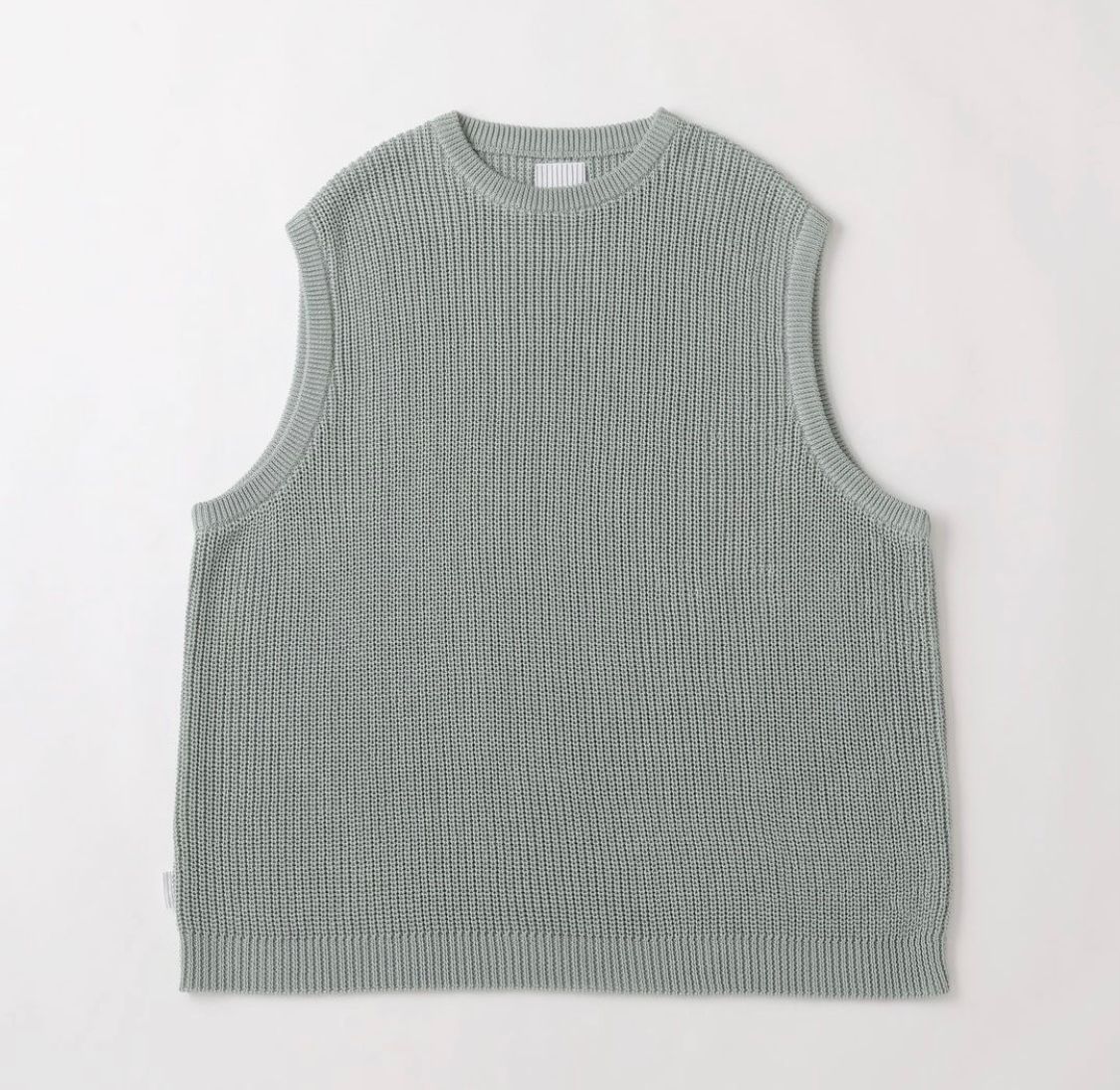 S.F.C 24SS エスエフシー OVER CREW VEST(SFCSS24KN02)Cabbege☆2月24日(土)発売！