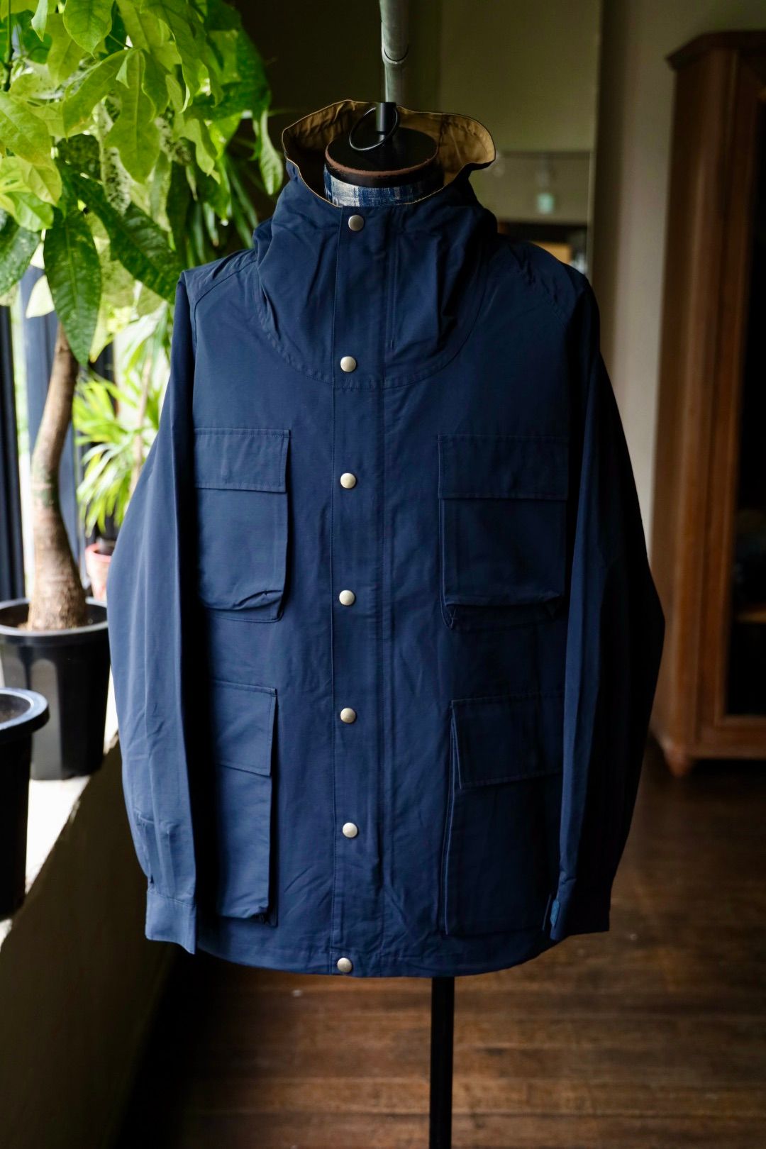 フレッシュサービス N/C GROSGRAIN MOUNTAIN PARKA (FSC253-20171)NAVY☆9月13日(土)発売！