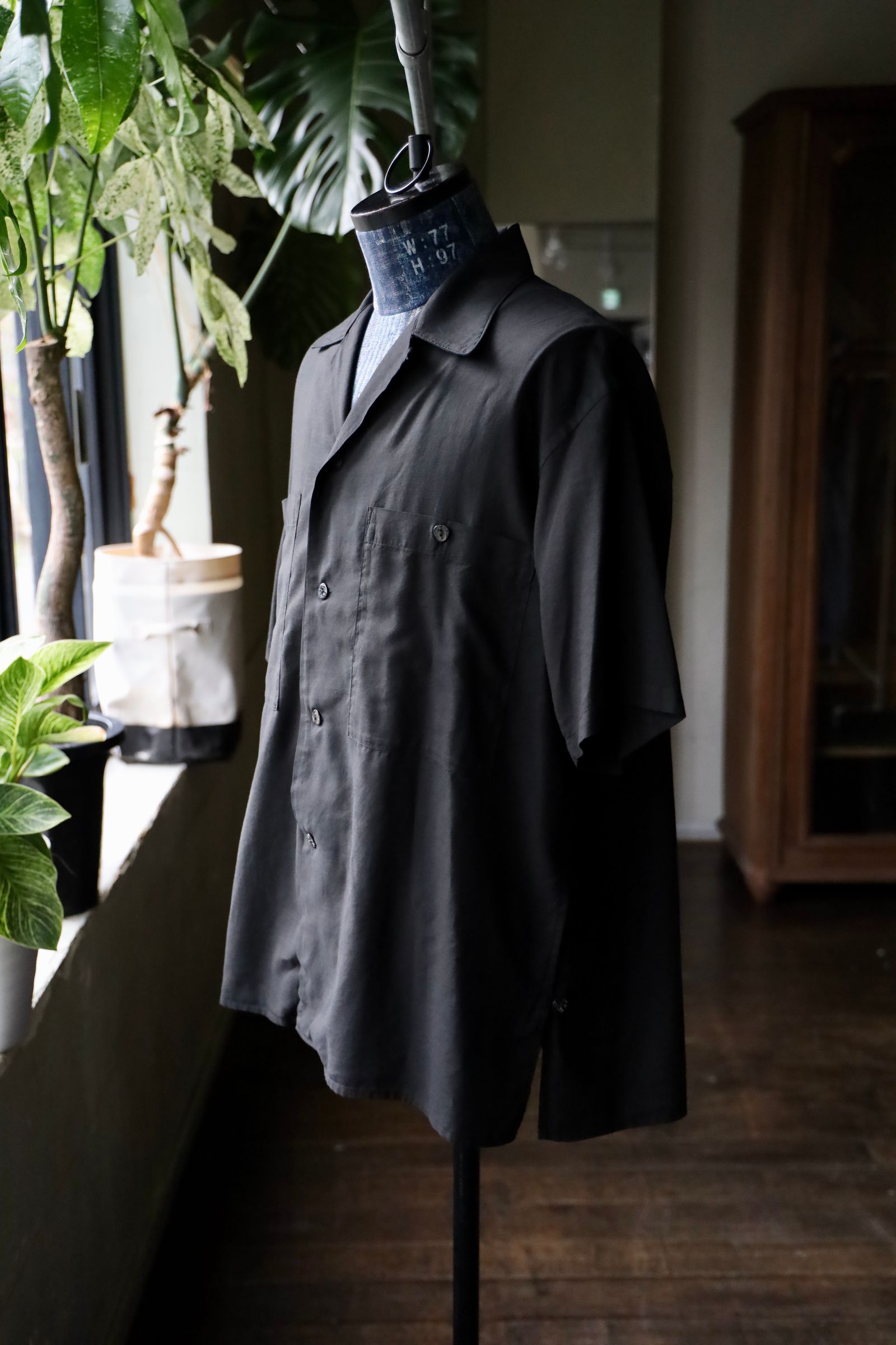YOKE - ヨーク25SUMMER シャツ GARMENTDYED COTTON SILK TWILL