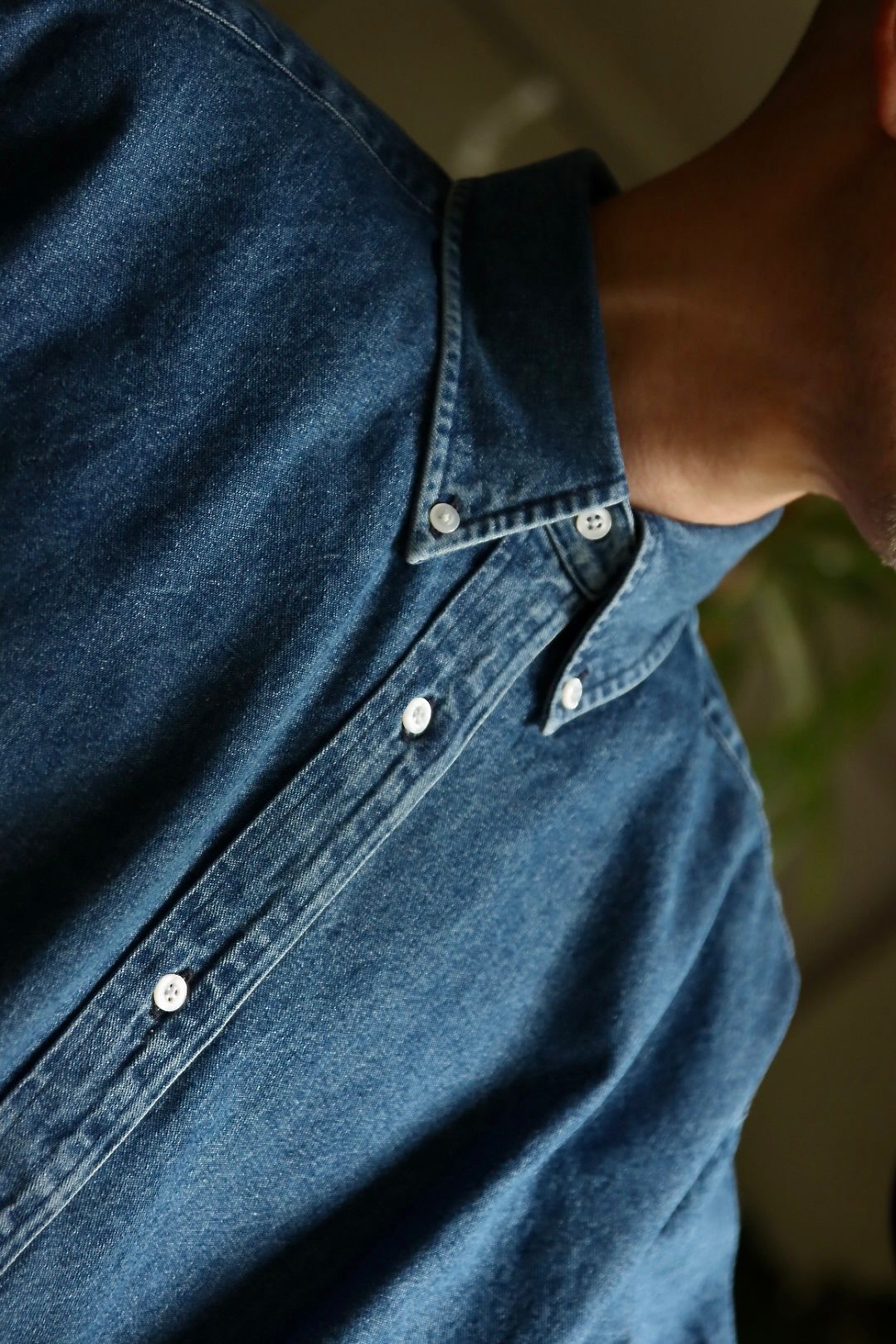 A.PRESSE - アプレッセ22FW デニムシャツ BD Denim Shirt (22AAP A.PRESSE - アプレッセ22FW デニムシャツ BD Denim Shirt (22AAP